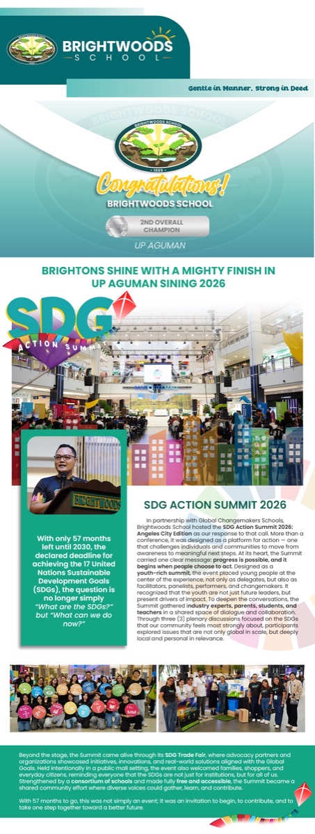 A Brightwoods School newsletter