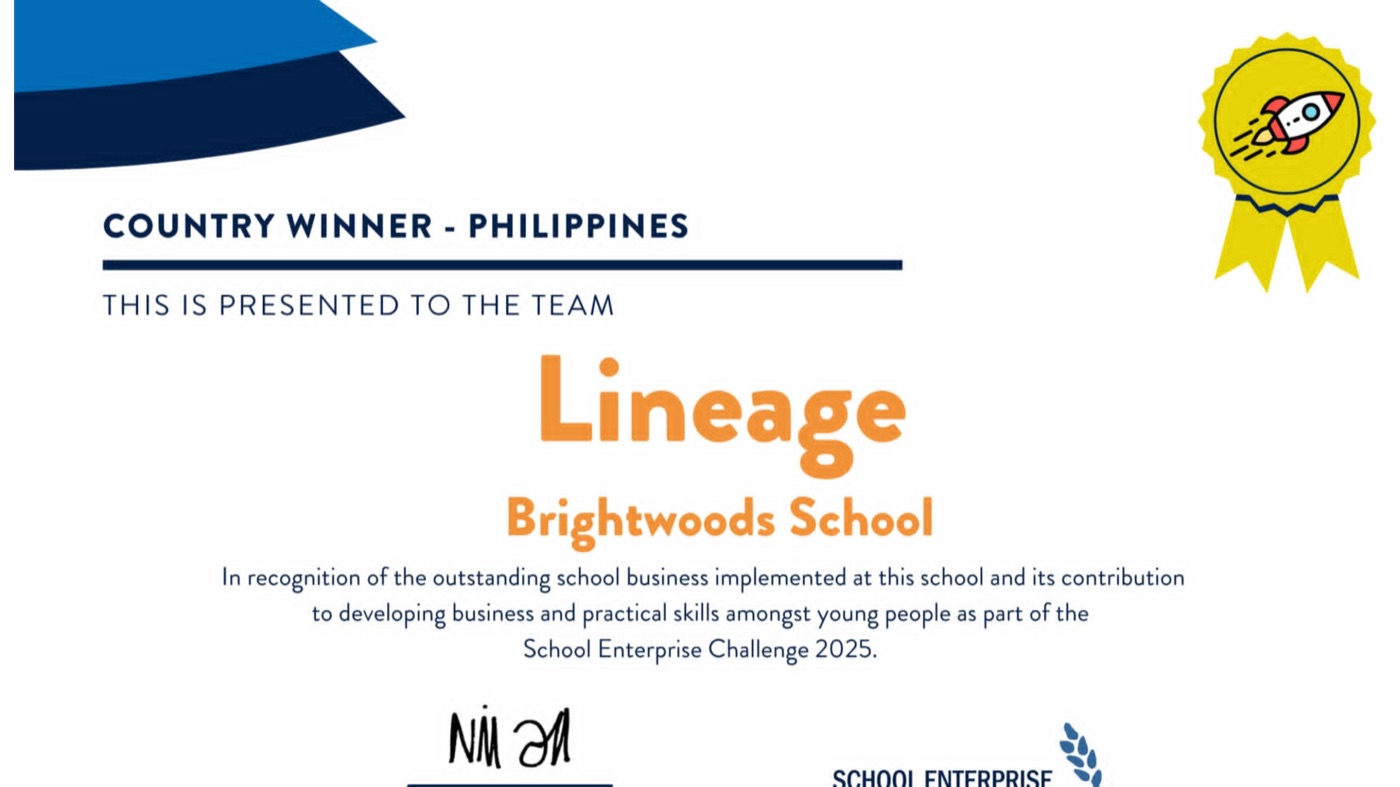 Brightwoods bags country award for School Enterprise Challenge 2025