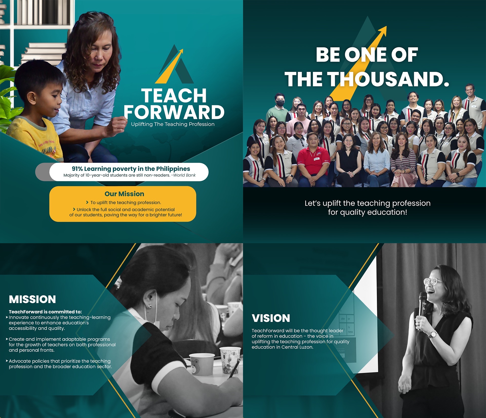 TeachForward Mission and Vision